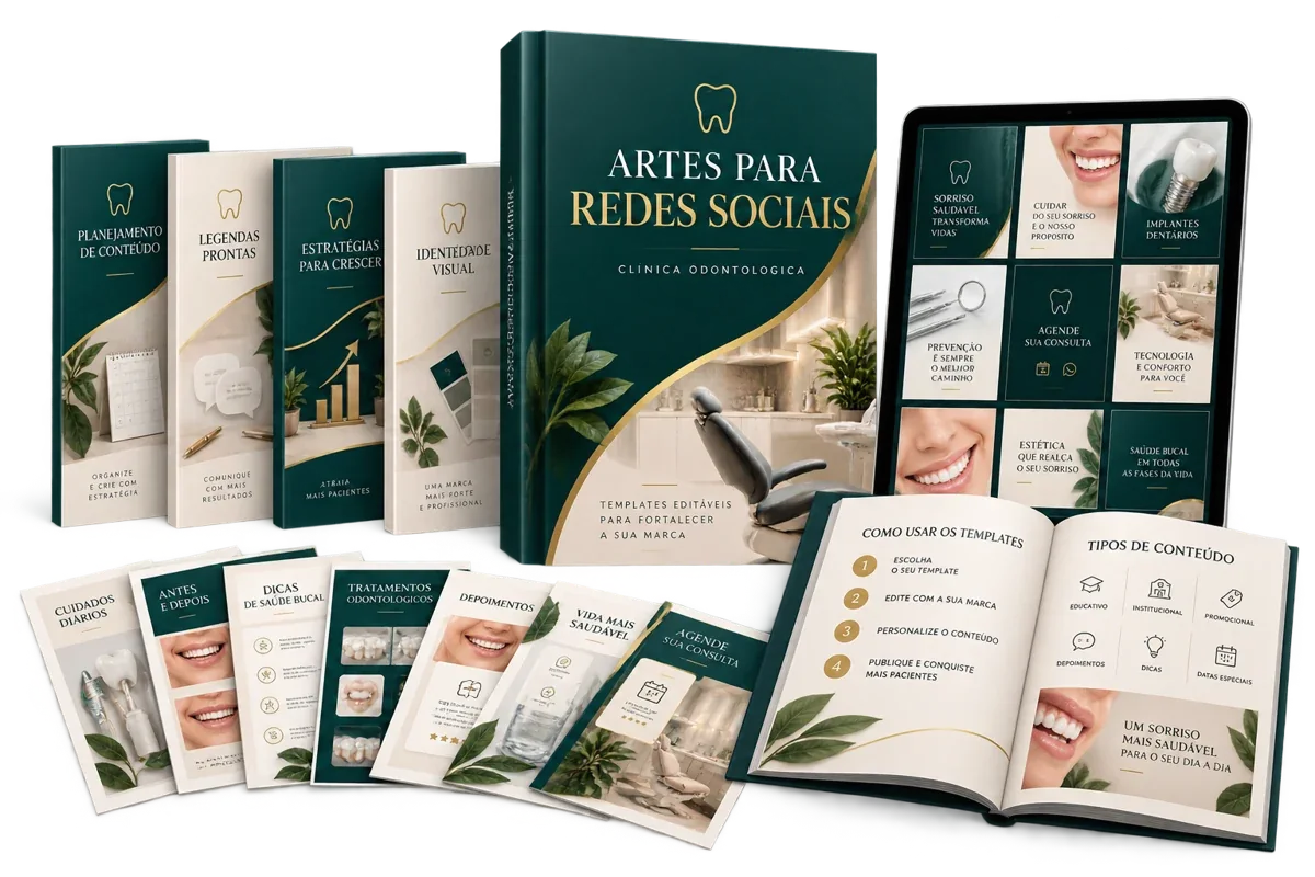 Mockup do kit Artes para Redes Sociais