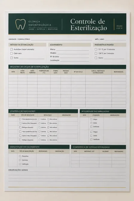 Controle de Esterilização