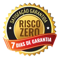 Satisfação garantida — risco zero — 7 dias de garantia